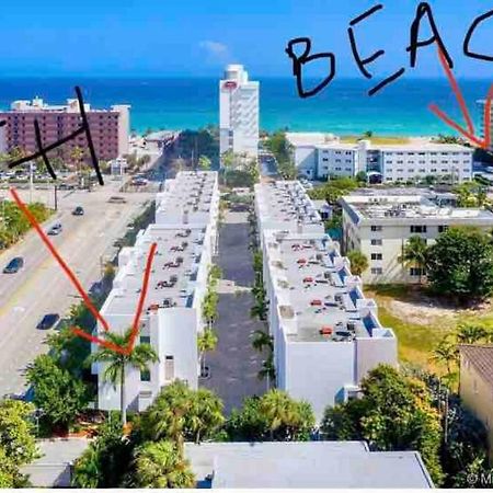 Across The Ocean Few Steps To Beach Contemporary Three Bedroom Townhouse Pompano Beach Zewnętrze zdjęcie